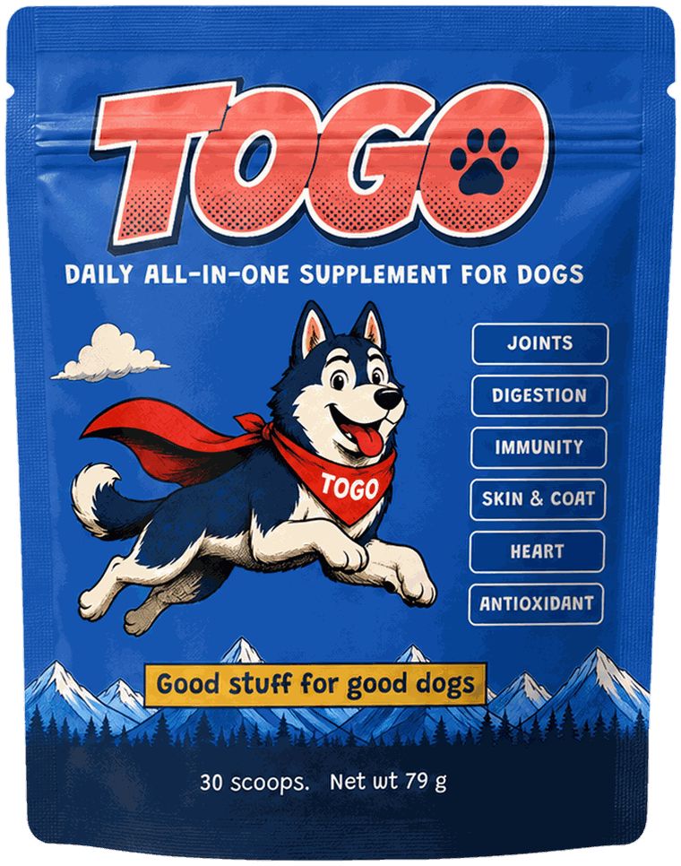 Togo daily all-in-one supplement for dogs, 30 scoops